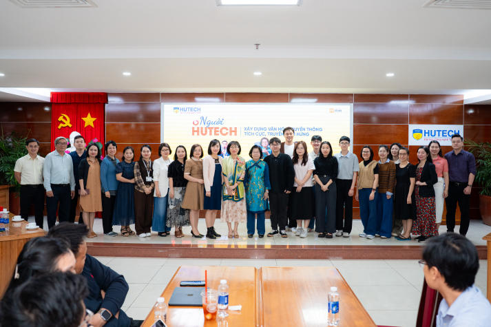 HUTECH xây dựng văn hóa truyền thông tích cực: Khi mỗi cá nhân là một “đại sứ” truyền cảm hứng 100