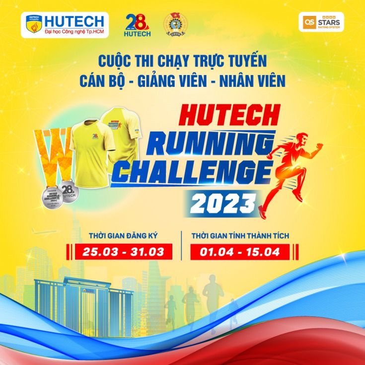 Cuộc thi “HUTECH Running Challenge 2023” chính thức phát động và tiếp nhận đăng ký đến hết ngày 31/3 9