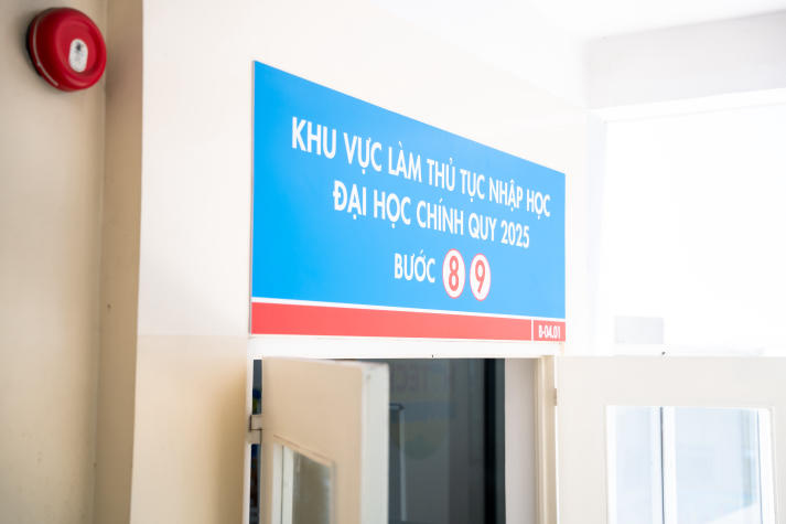 HUTECH sẵn sàng chào đón tân sinh viên nhập học 55