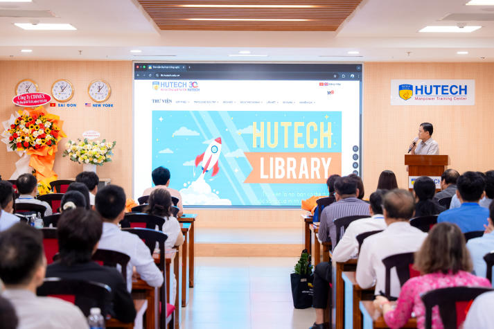 HUTECH đăng cai tổ chức Đại hội Liên Chi hội Thư viện Đại học phía Nam lần thứ VI, nhiệm kỳ 2025-2028: Hướng tới thư viện số hiện đại 137
