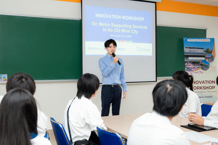 Khám phá Metro, sáng tạo giải pháp: Sinh viên Việt Nam - Nhật Bản mang đến loạt dự án đổi mới 26