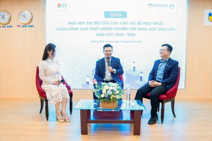 Xây dựng "hệ sinh thái" CLB học thuật để thúc đẩy nghiên cứu khoa học sinh viên tại HUTECH 72