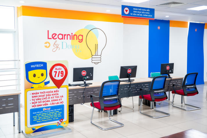 HUTECH sẵn sàng chào đón tân sinh viên nhập học 52