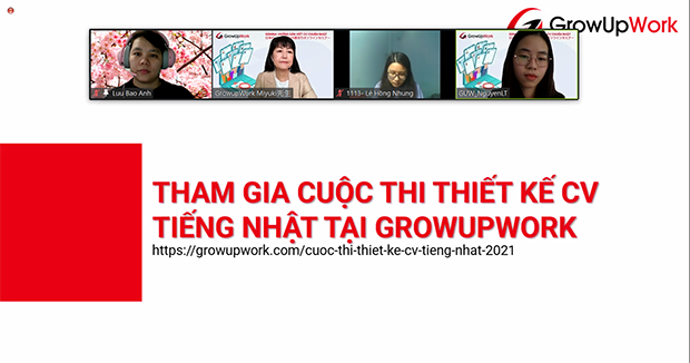 Dự thi  “Viết CV chuẩn Nhật” để có bản CV hoàn hảo trong mắt nhà tuyển dụng Nhật Bản 110