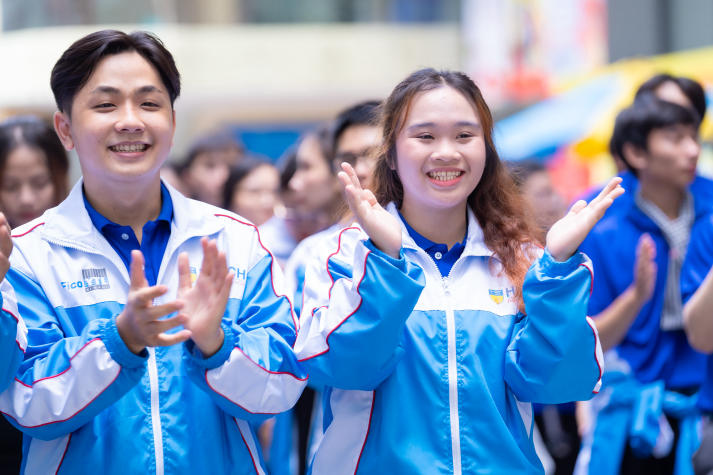 Lễ ra quân Mùa hè xanh HUTECH 2025: Sắc áo xanh tình nguyện vì cộng đồng 166