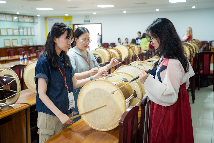 Đặc sắc lễ hội văn hóa mở của Đại học Tongmyong (Hàn Quốc) tại HUTECH 63