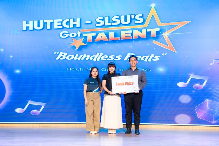 Sinh viên HUTECH - SLSU hòa nhịp văn hóa tại “Boundless Beats” 95