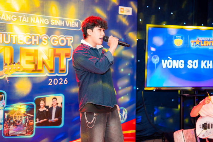 Vòng Sơ khảo HUTECH’s Got Talent 2026: Nhiều tiết mục tự sáng tác, vé Vàng lộ diện và dàn thí sinh tài năng 20