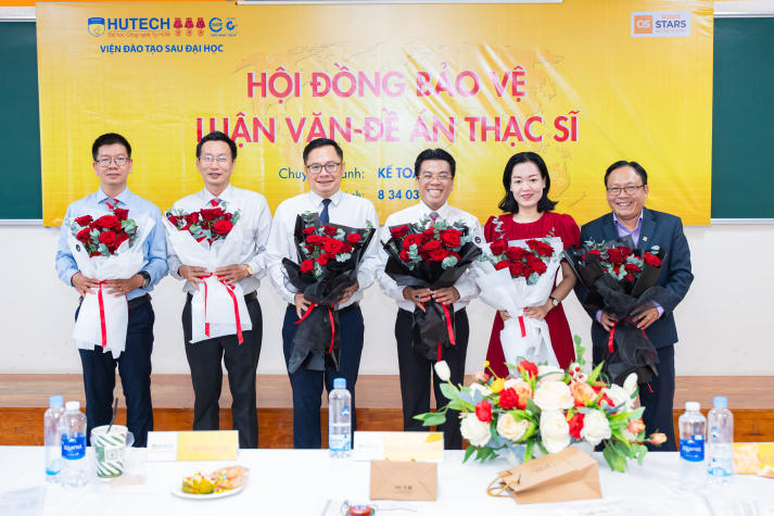 Kết tinh tri thức, giải mã thị trường qua từng luận văn/đề án Thạc sĩ ngành Kế toán, Tài chính - Ngân hàng tại HUTECH 47