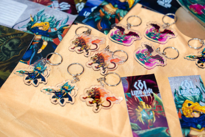 Sinh viên Thiết kế đồ họa xây dựng “vũ trụ game mini” qua loạt đồ án tại triển lãm Thiết kế dựng hình 90