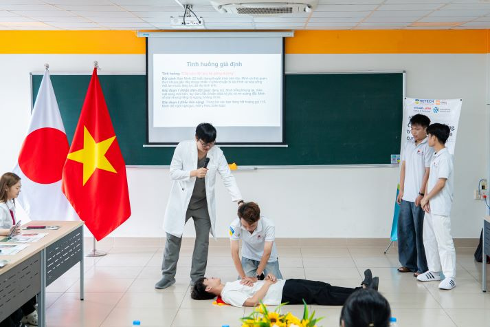 Sinh viên VJIT trang bị kiến thức và kỹ năng bảo vệ sức khỏe, phòng ngừa đột quỵ 62