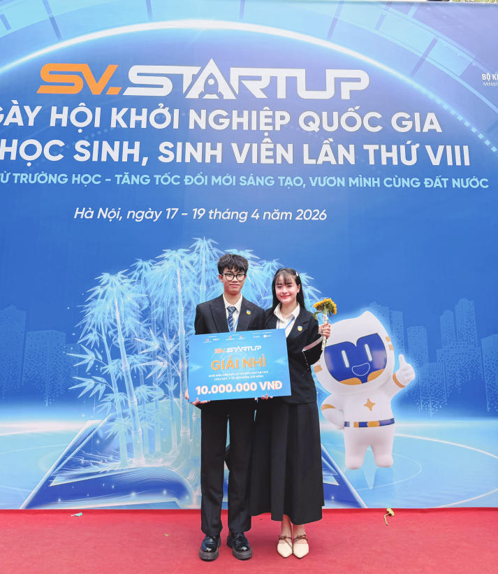 Sinh viên HUTECH giành giải Nhì SV Startup 2026 với dự án dược liệu giàu tiềm năng 82