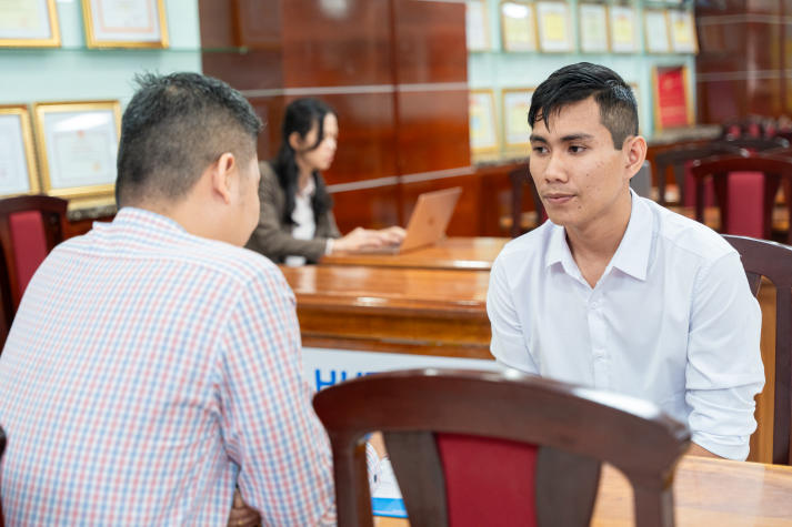 Phỏng vấn trực tiếp cùng doanh nghiệp, HUTECH-ers mở rộng cơ hội việc làm ngay từ giảng đường 41