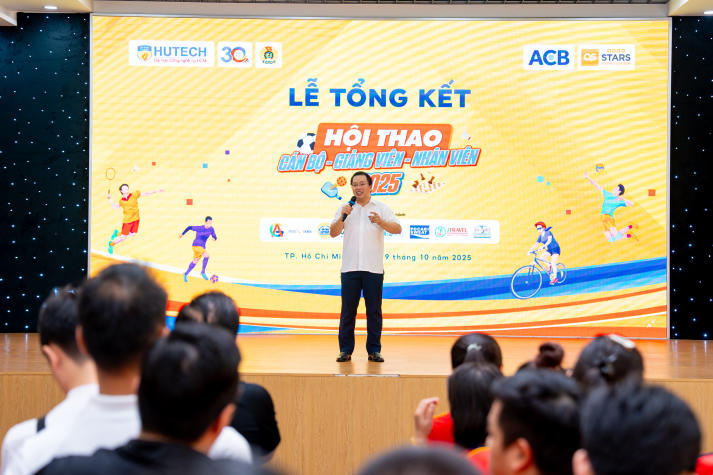 [Video] [Hội thao CB-GV-NV HUTECH 2025]: Khép lại mùa giải với những chiến thắng rực rỡ và tinh thần gắn kết 70