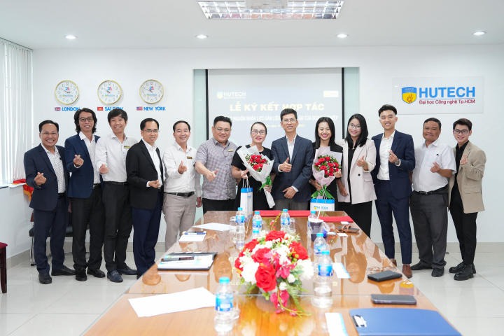 HUTECH signed a cooperation agreement with YouNet Group and Hyundai Ngoc An Company 117