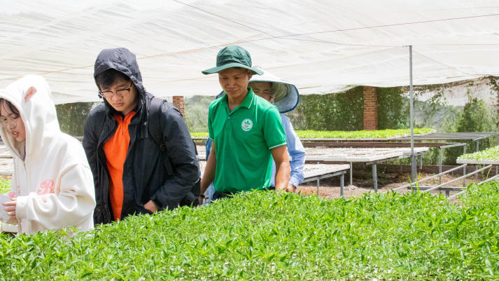 [Ảnh] Sinh viên HUTECH khảo sát mô hình nông nghiệp bền vững tại Bà Rịa - Vũng Tàu (TP.HCM) 49