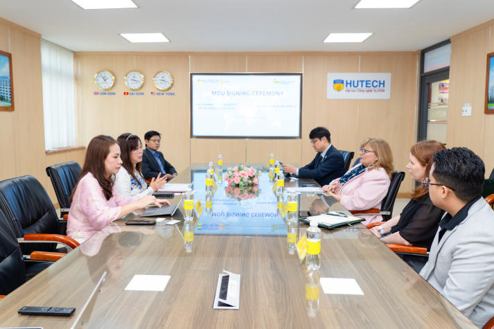 HUTECH ký kết MOU với George Mason University (Hoa Kỳ), tăng cường kết nối học thuật Việt - Mỹ 80