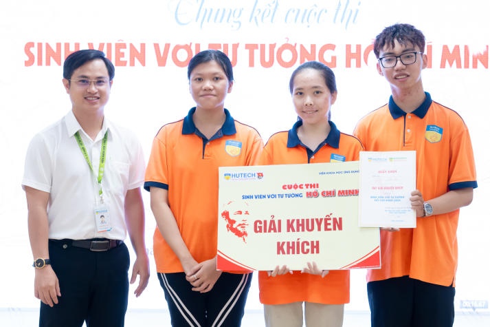 Sôi nổi Chung kết Cuộc thi “Sinh viên với tư tưởng Hồ Chí Minh” của Viện Khoa học Ứng dụng HUTECH 182