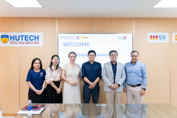 HUTECH works with Woosong University to promote academic exchange for faculty and students 72