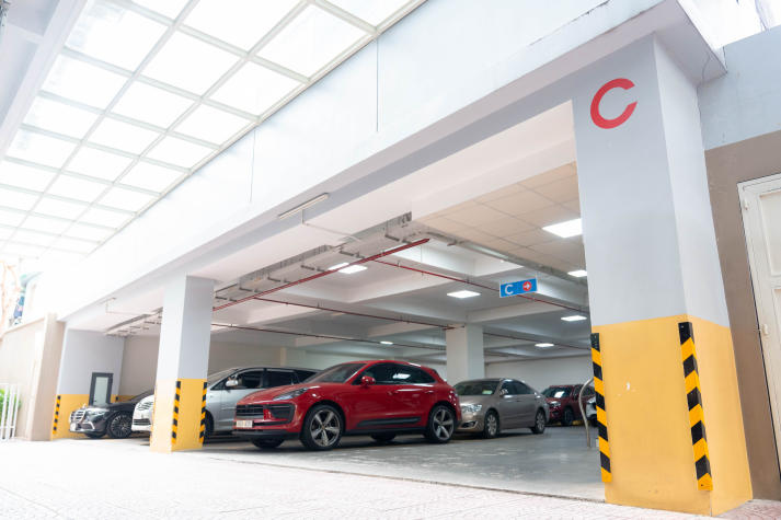 HUTECH bố trí điểm gửi xe thuận tiện phục vụ thí sinh nhập học 68