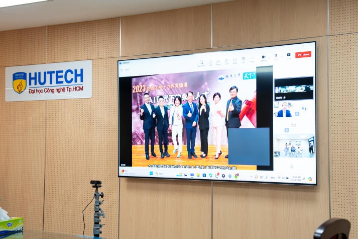 HUTECH ký kết MOU với Trường Đại học Minh Truyền 61