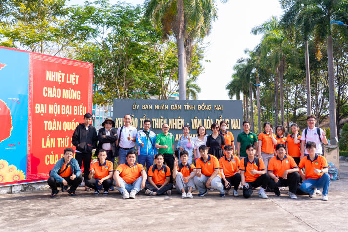 Sinh viên Quản lý tài nguyên và môi trường trải nghiệm quan trắc thực địa tại Khu Bảo tồn Đồng Nai 10