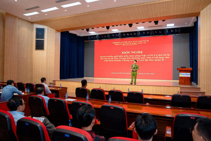 HUTECH sẽ tổ chức diễn tập phòng cháy, chữa cháy tại Thu Duc Campus vào sáng 21/12 tới 20