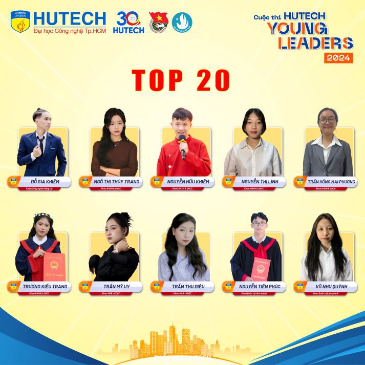 Lộ diện Top 20 tranh tài tại vòng Lập đội HUTECH Young Leaders 2024 192