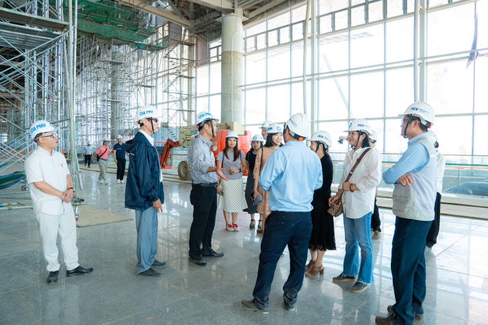 Cập nhật xu hướng thi công hiện đại từ Sân bay Long Thành, giảng viên Khoa Kiến trúc - Mỹ thuật kết nối thực tiễn đào tạo 35