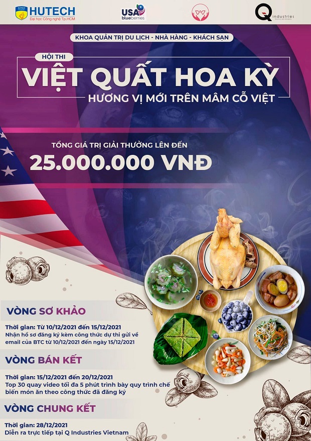 “Việt quất Hoa Kỳ - Hương vị mới trên mâm cỗ Việt”: Sân chơi ẩm thực mới cho các đầu bếp sinh viên 51