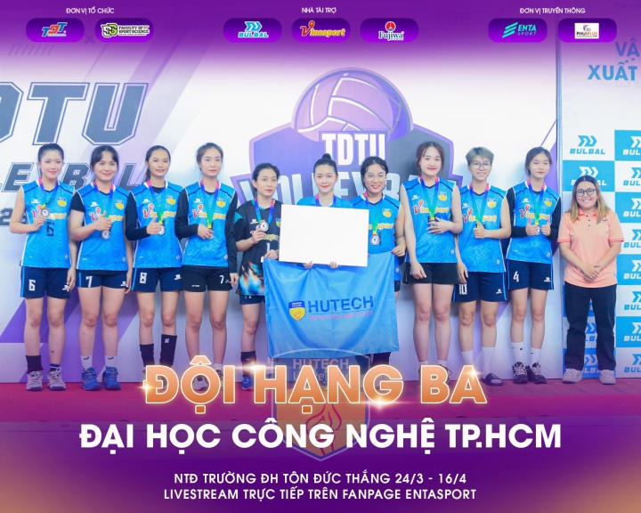 HUTECH đoạt Cúp vô địch “Giải bóng chuyền Trường Đại học Tôn Đức Thắng mở rộng 2023” - TDTU Volleyball Cup 2023 68