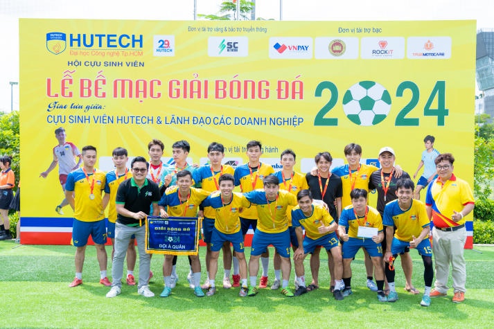 Lộ diện đội Vô địch “Giải bóng đá giao lưu Cựu Sinh viên HUTECH và Lãnh đạo các Doanh nghiệp” năm 2024 331