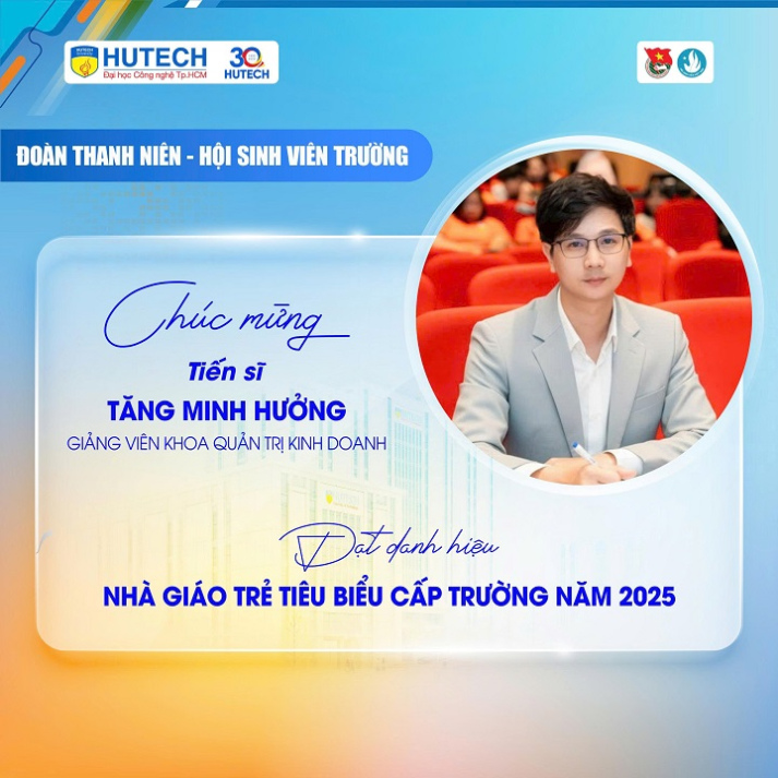 Chúc mừng 06 thầy cô đạt danh hiệu “Nhà giáo trẻ tiêu biểu” cấp Trường năm 2025 30