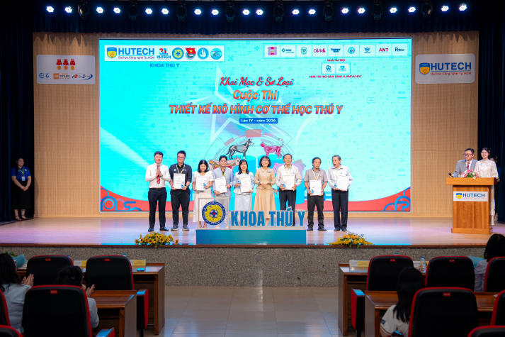 Gần 70 đội thi khởi động sân chơi học thuật sáng tạo “Thiết kế mô hình cơ thể học Thú y” lần IV - năm 2026 65