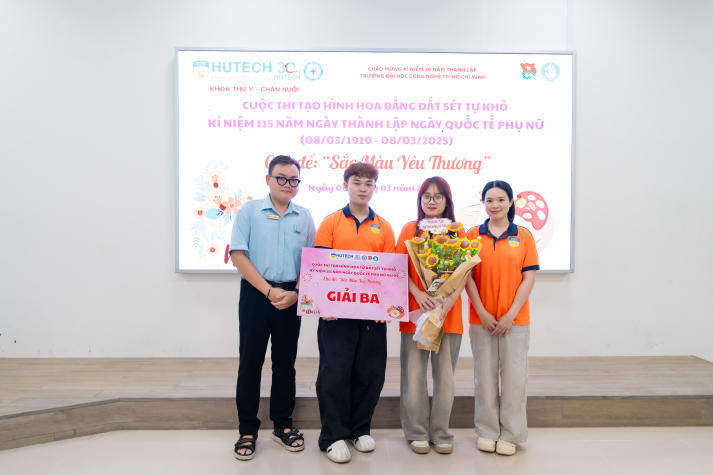 Biến đất sét thành đóa hoa biết nói, sinh viên Khoa Thú y - Chăn nuôi trao yêu thương đến phái nữ 129