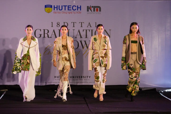 Chiêm ngưỡng loạt đồ án tốt nghiệp độc đáo của sinh viên Thiết kế thời trang HUTECH 18
