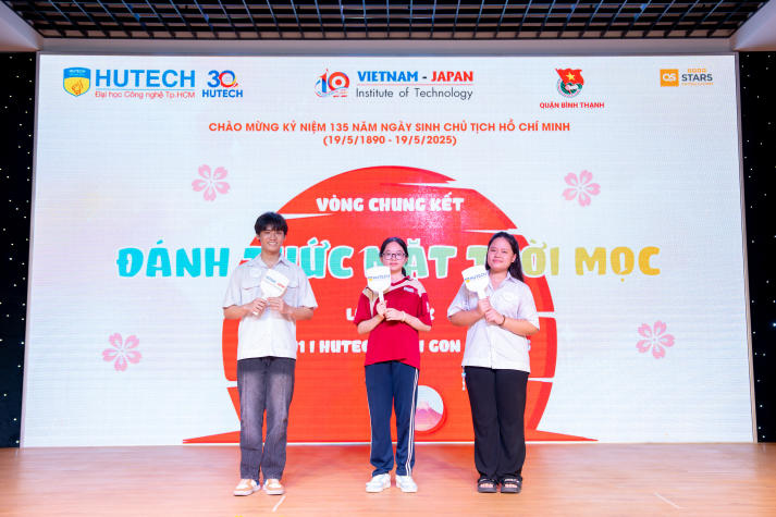Học sinh các trường phổ thông tại Quận Bình Thạnh hào hứng tham gia cuộc thi về văn hóa Nhật Bản tại HUTECH 98
