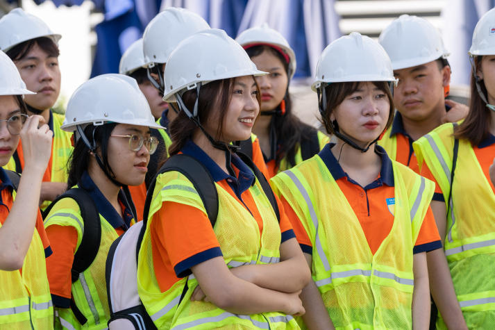 [Ảnh] Học nghề giữa thực tế, HUTECH-ers sớm định hình tương lai 100