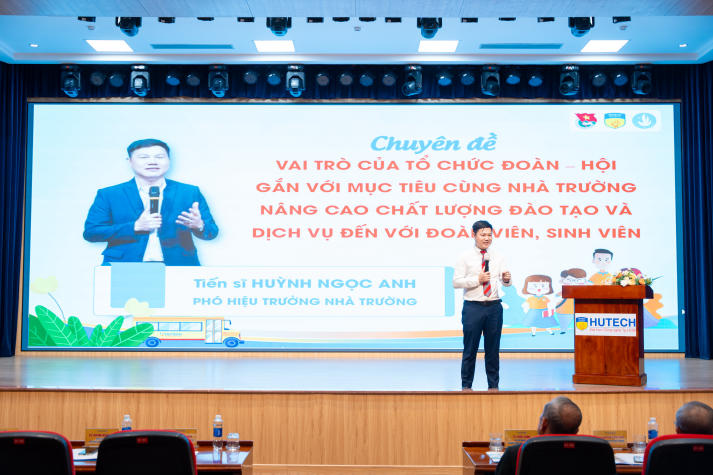 HUTECH tập huấn cán bộ Đoàn - Hội chủ chốt năm học 2025-2026, hun đúc bản lĩnh cho sinh viên 55