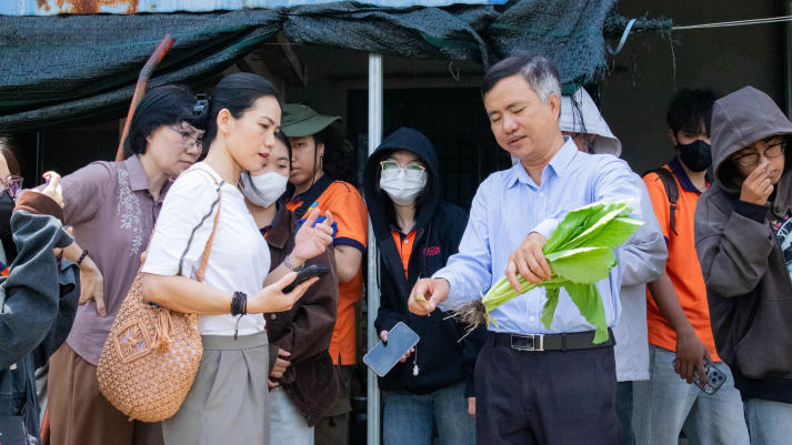 [Ảnh] Sinh viên HUTECH khảo sát mô hình nông nghiệp bền vững tại Bà Rịa - Vũng Tàu (TP.HCM) 42