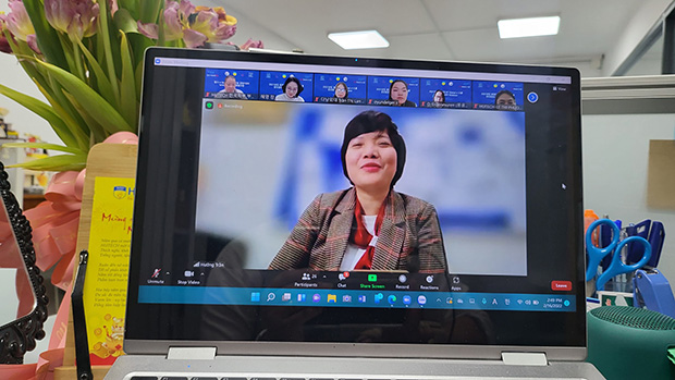 HUTECH và ĐH ChungAng thảo luận về các lớp học E-learning tại dự án KF Global e-School 32