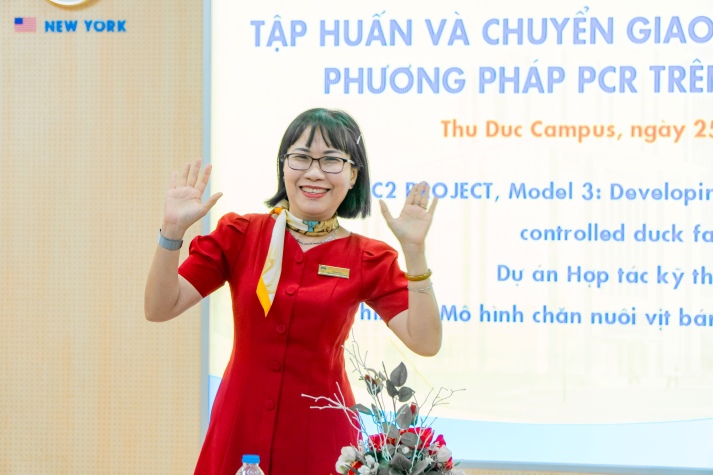 Sinh viên, học viên Khoa Thú y - Chăn nuôi nâng cao năng lực chẩn đoán bệnh động vật với kỹ thuật PCR tiên tiến 17