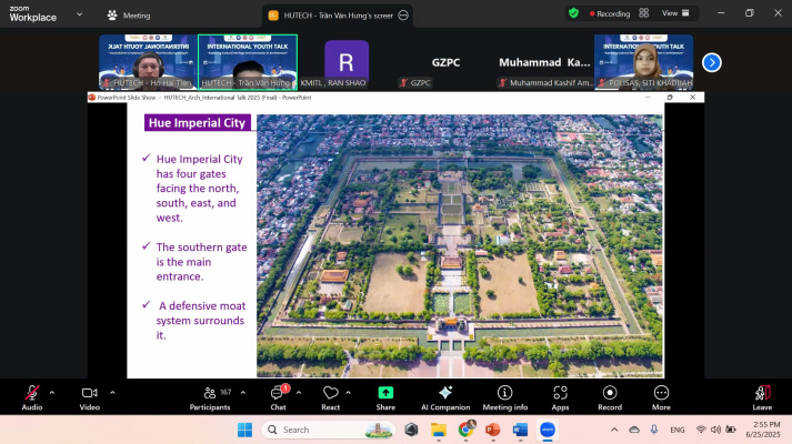 HUTECH students make their mark at International Youth Talk Forum 53