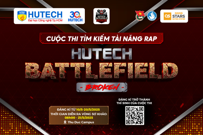 Bùng nổ sân chơi Rap dành cho những tài năng âm nhạc HUTECH 9