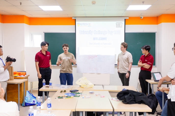 HUTECH and University of Newcastle students connect through Nucleo experiences and technical exchange 90
