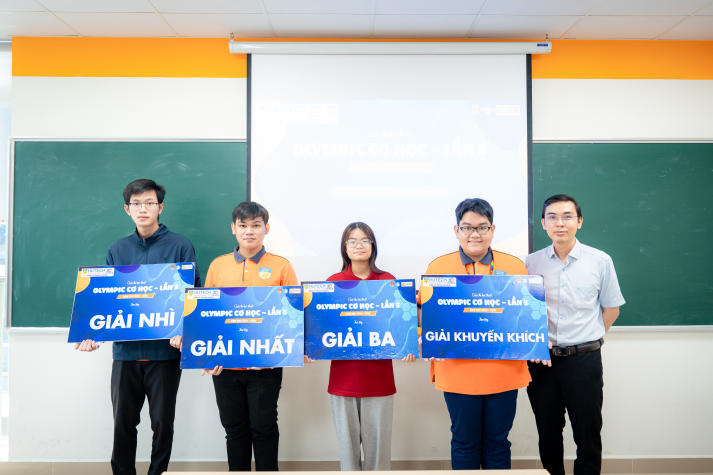 Chung kết cấp Trường “Olympic Cơ học - lần 3”: Bước đệm cho sinh viên HUTECH vươn tầm quốc gia 308