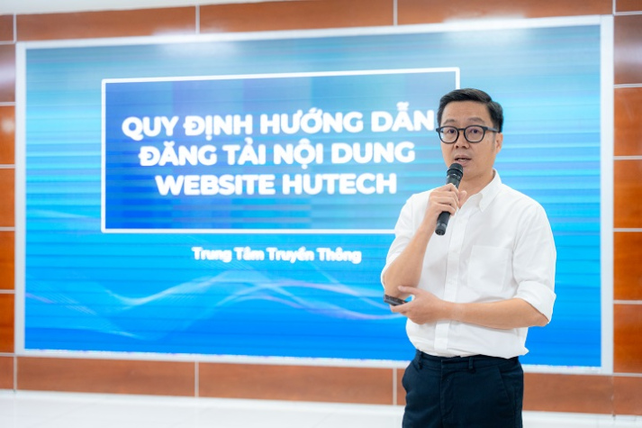 Nâng cao hiệu quả kỹ năng quản trị Website và truyền thông số cho thầy cô HUTECH 58