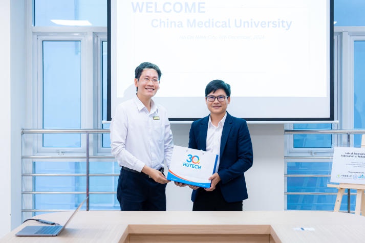 HUTECH ký hợp tác chiến lược với China Medical University (Đài Loan): Bước tiến mới trong đào tạo và nghiên cứu y khoa 72