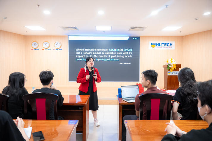 Sinh viên Công nghệ thông tin cập nhật xu hướng Software Testing cùng chuyên gia AGEST Việt Nam 38