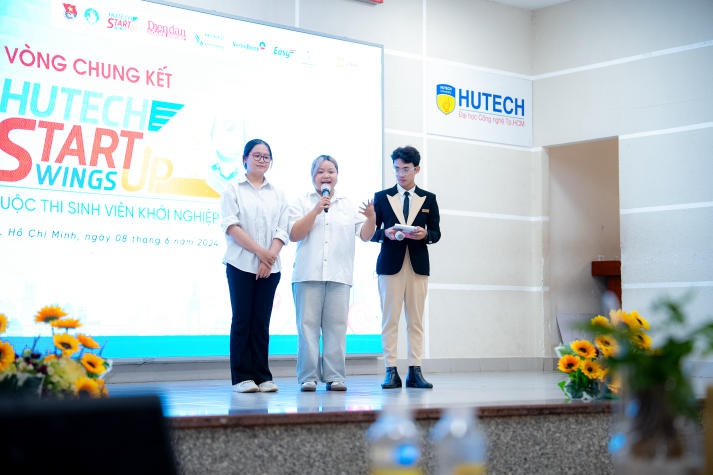 “Cụt yêu đời” Nguyễn Ngọc Nhứt trở thành tân Quán quân HUTECH Startup Wings 2024 121